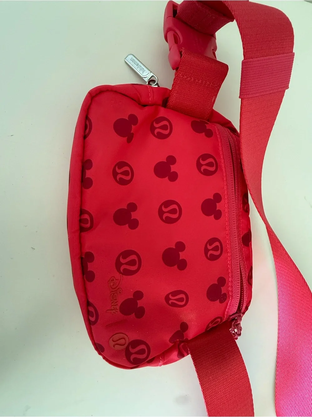 lululemon athletica Kids Red Mickey Mouse Belt Bag